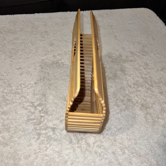 Miuco Bamboo Handbag with Dust Bag Included and Scarves - Picture 3 of 6